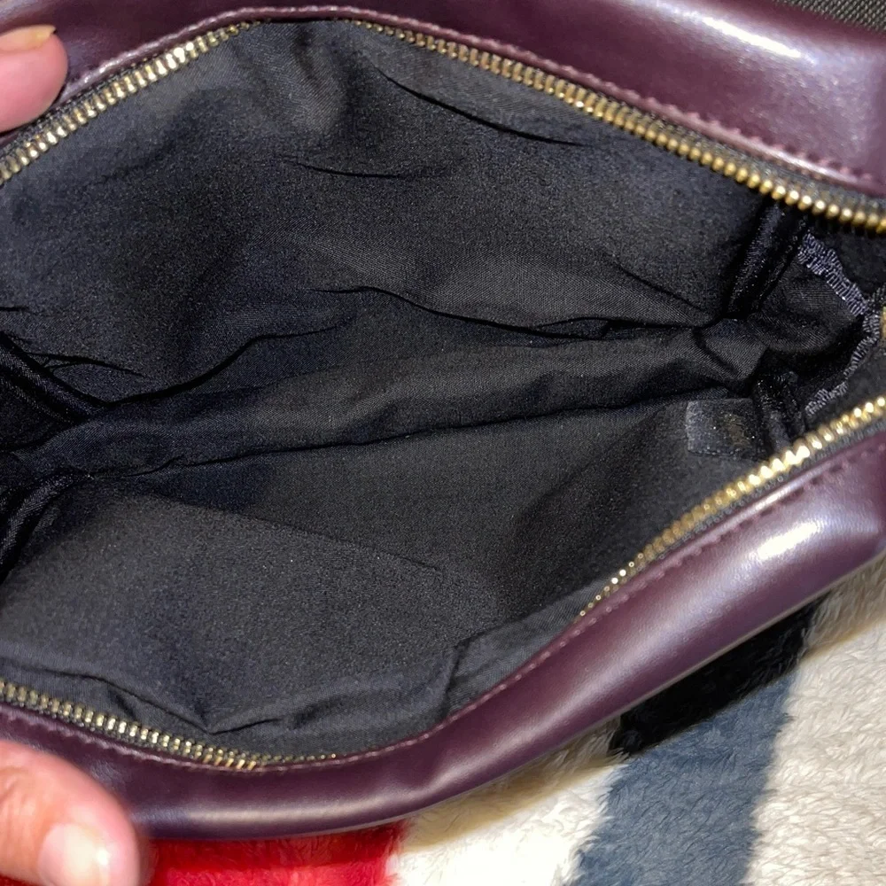 Yves Saint Laurent Black and Gold Beauty Pouch